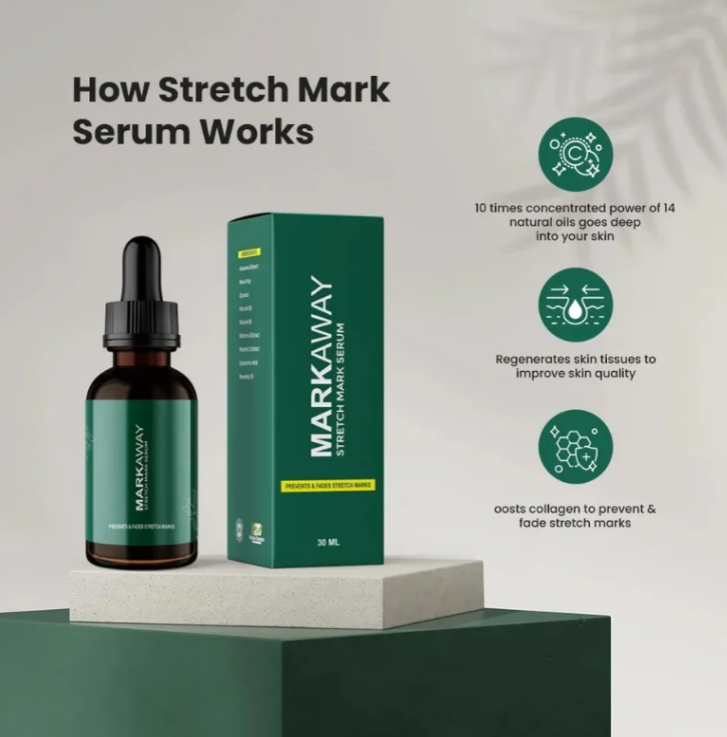 Markaway Stretch Mark Serum – Herbal Formula
